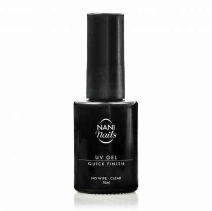 NANI UV gel Quick Finish 10 ml, bez výpotku - Clear