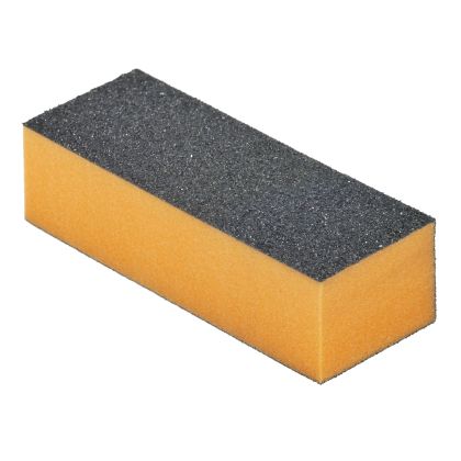 Blok na nehty, třístranný, 100/180/180 - Oranžová