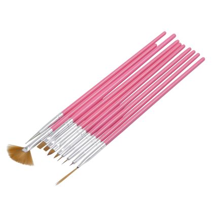 Sada zdobicích štětců 10 ks 