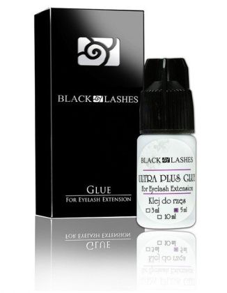 Black Lashes lepidlo na řasy Ultra Plus 5 ml - Černé