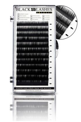 Permanentní řasy MIX, typ B - 0,2 x 8-16 mm