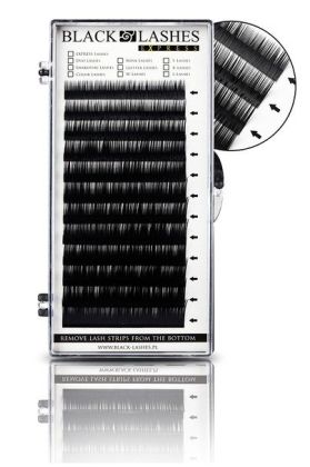 Permanentní řasy MIX, typ D - 0,2 x 8-16 mm