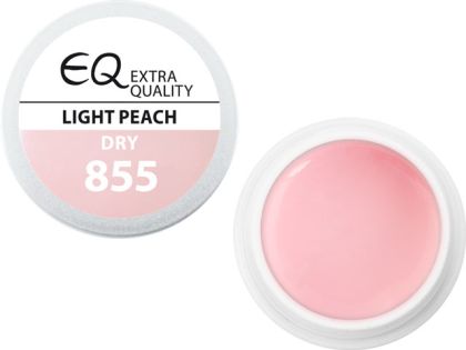 855 - Extra Quality Dry Color Gel - LIGHT PEACH, 5g bezvýpotkový barevný gel