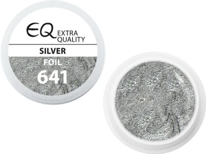 EBD 641 - Extra Quality UV Foil Gel - SILVER, 5g (silver line) 
