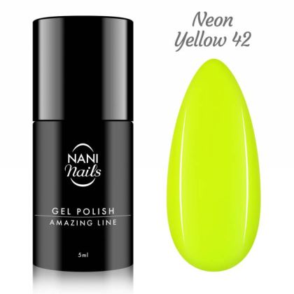 NANI gel lak Amazing Line 5 ml - Neon Yellow