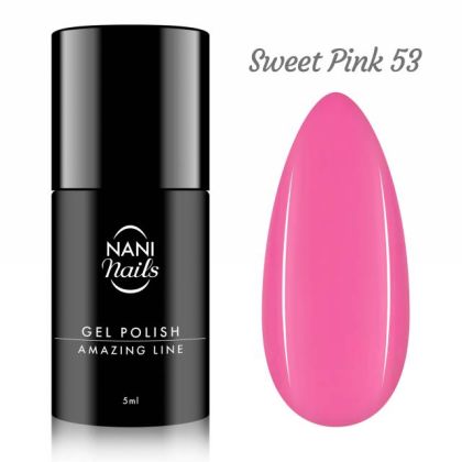 NANI gel lak Amazing Line 5 ml - Sweet Pink 53