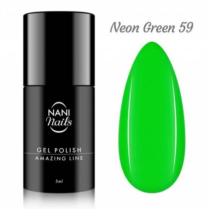 NANI gel lak Amazing Line 5 ml - Neon Green