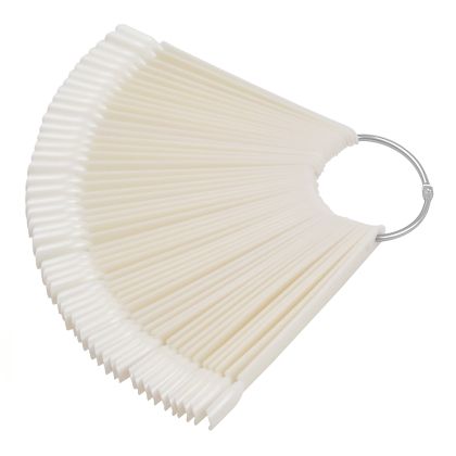 Vzorník na laky, gely - Mléčný, 50 pozic