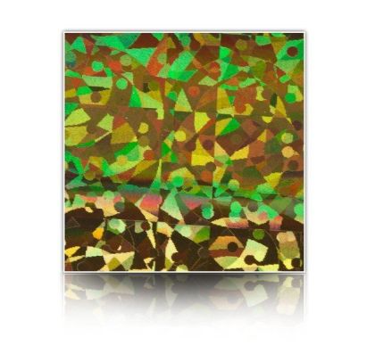 Zdobicí fólie 4150 -zlatá holograf