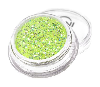 NANI zdobení Glitter Glow in Dark - Neon Yellow 1