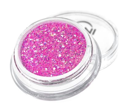 NANI zdobení Glitter Glow in Dark - Neon Dark Pink 6