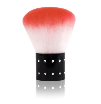 Štětec na oprašování nehtů s kamínky - barevný