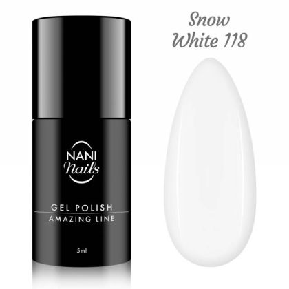 NANI gel lak Amazing Line 5 ml - Snow White 118