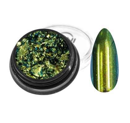 NANI lešticí pigment Aurora Gold Green