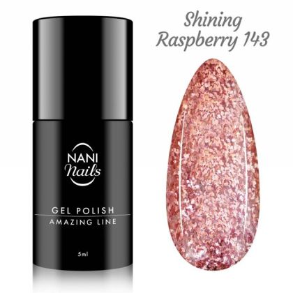 NANI gel lak Amazing Line 5 ml - Shining Raspberry