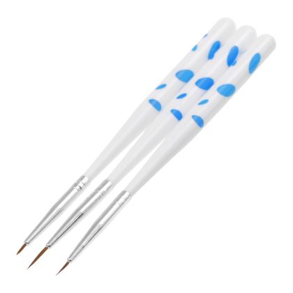 NANI sada zdobicích štětců 3 ks - Různé motivy