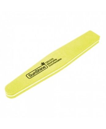 Pilník pěnový KOSOOBDÉLNÍK   na nehty 180/240 -různé barvy