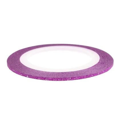 NANI zdobicí páska Shimmer, 1 mm - Neon Pink