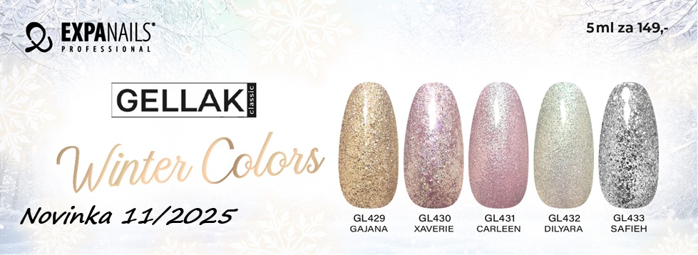 Gel laky Winter Colors
