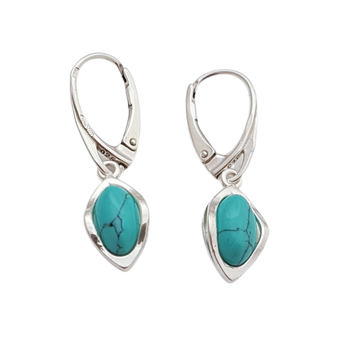 Tyrkysové náušnice