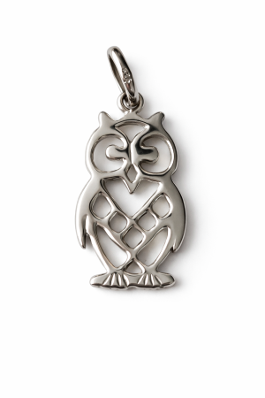 Stříbrný přívěsek Sova – symbol moudrosti a ochrany