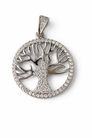 Stříbrný přívěsek Strom života – Světlo rovnováhy - symbol síly, růstu a harmonie