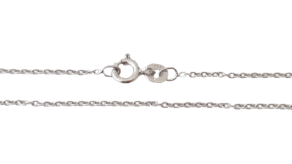 Stříbrný řetízek s kulatými očky