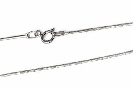 Stříbrný řetízek Had kulatý – Hladká elegance v moderním stylu