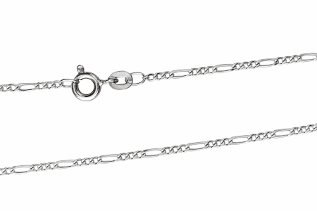 Stříbrný řetízek Figaro – Italská klasika s nadčasovým charakterem