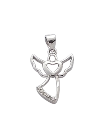 Stříbrný přívěsek anděl