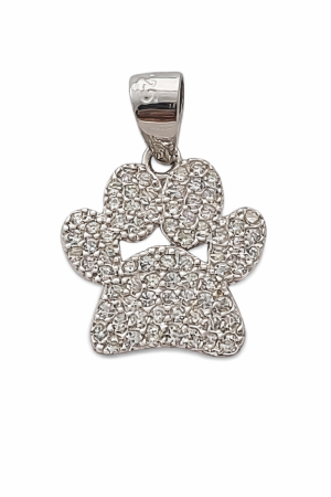 Stříbrný přívěsek tlapka – láska ke zvířatům navždy