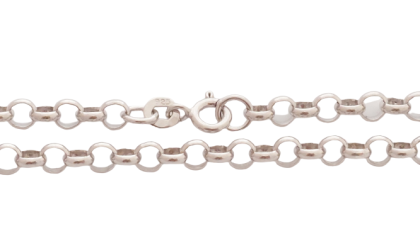 Stříbrný řetízek rolo silný