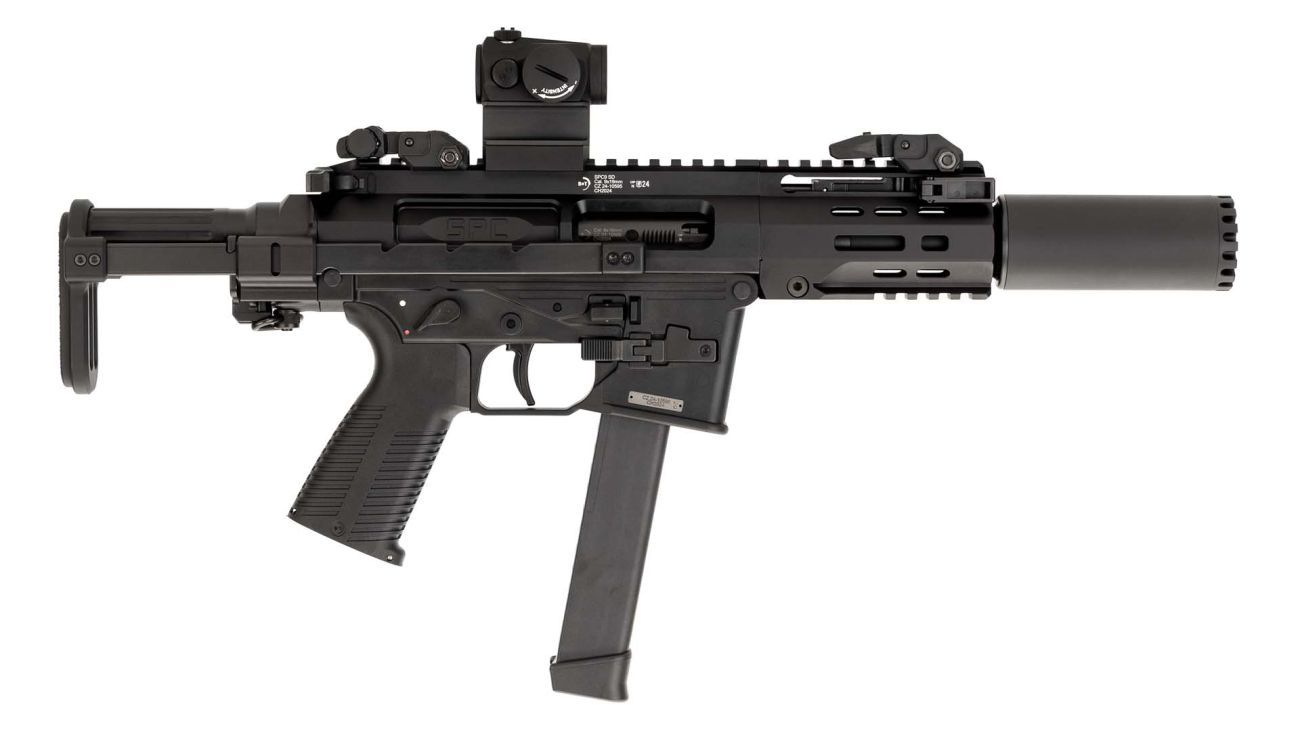 Samonabíjecí puška B&T SPC9 SD PDW G