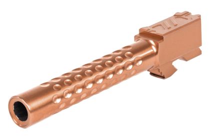 Hlaveň ZEV Optimized Match pro Glock 17 Gen3/4, PVD Bronze