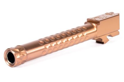 Hlaveň ZEV Optimized Match pro Glock 17 Gen5, PVD Bronze, Závit