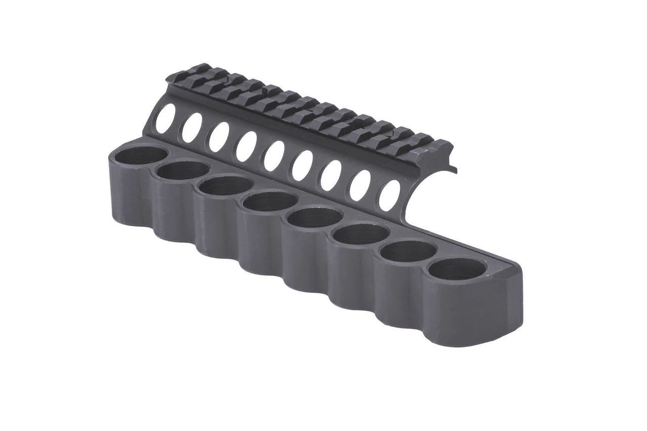 Držák na náboje s railem Mesa Tactical pro Benelli M4, 8 nábojů