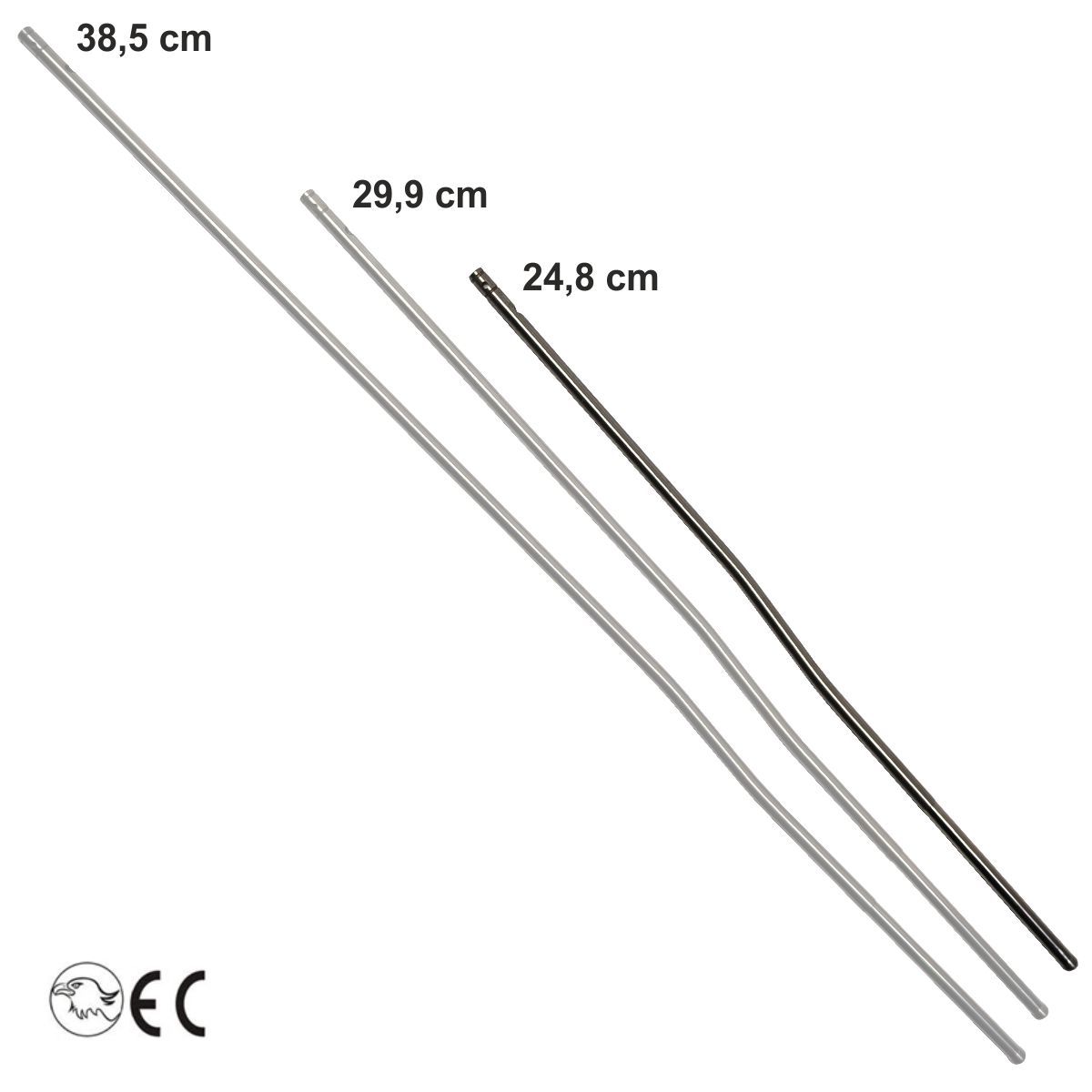 Plynovratná trubice ECI Carbine, 24,8 cm, pro AR-15 (krátká)