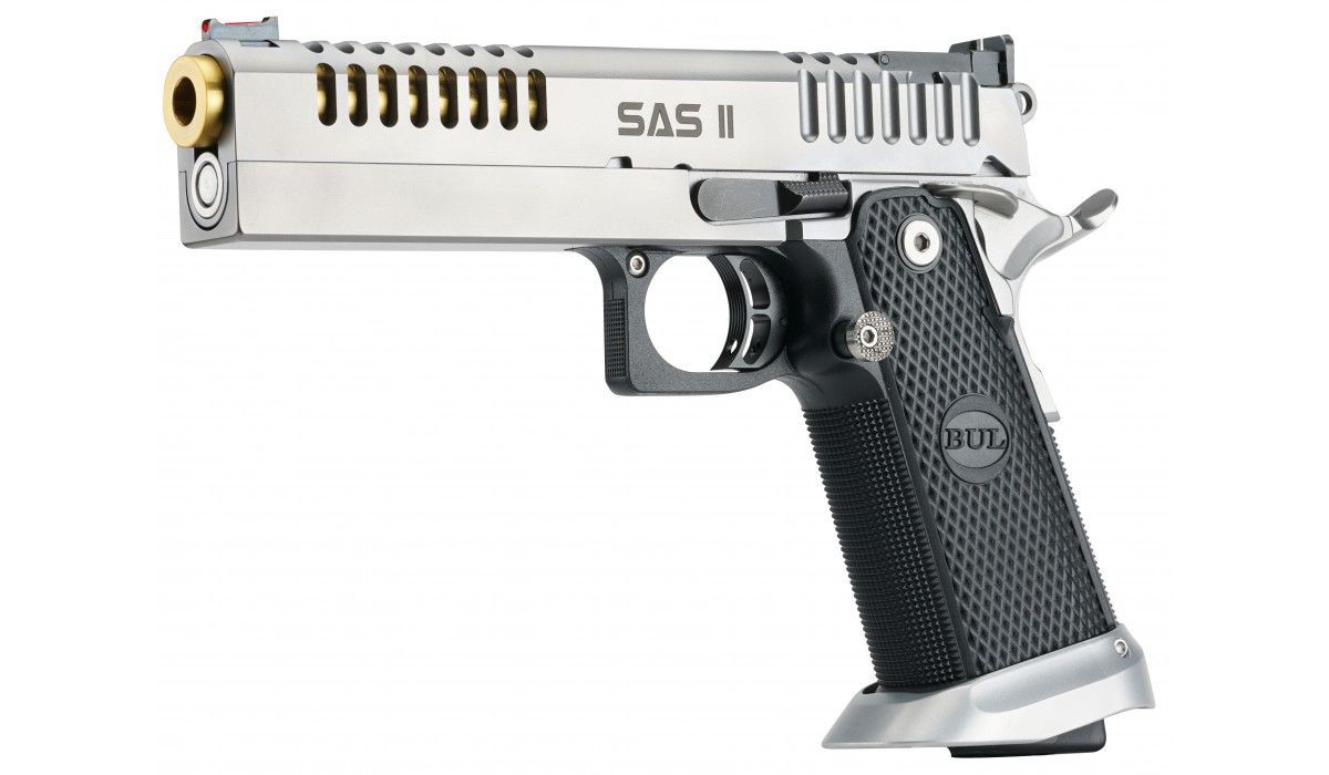 Pistole BUL SAS II AIR Stainless Steel (.40 S&W), Starý model