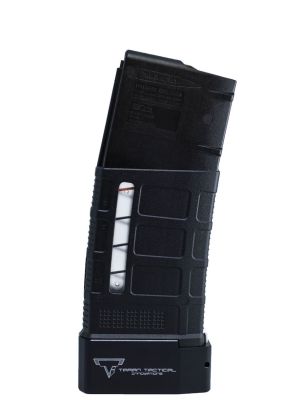 Botka Taran Tactical +5 pro Magpul PMAG LR/SR AR-10, Černá