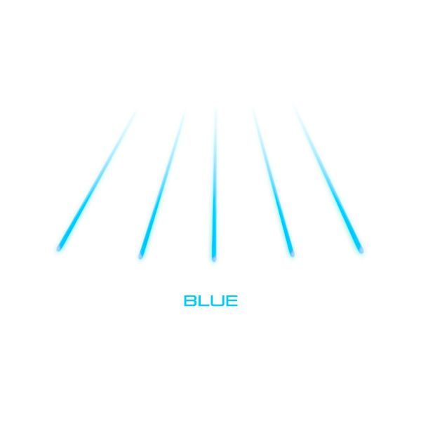 Světlovodné vlákno Truglo 0,25 mm Blue