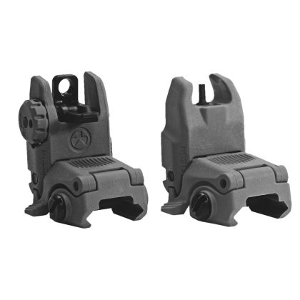 Zadní sklopná mířidla Magpul MBUS, Stealth Gray