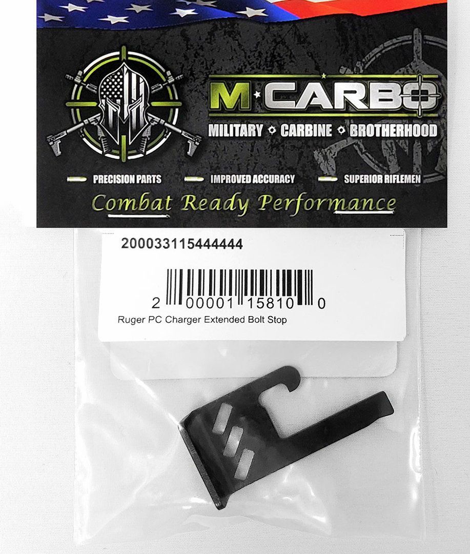 Zvětšený záchyt závěru MCarbo pro Ruger PC Charger