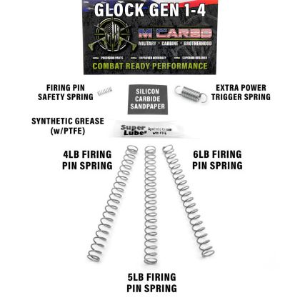 Sada pružin MCarbo Trigger Spring Kit pro Glock Gen1-4