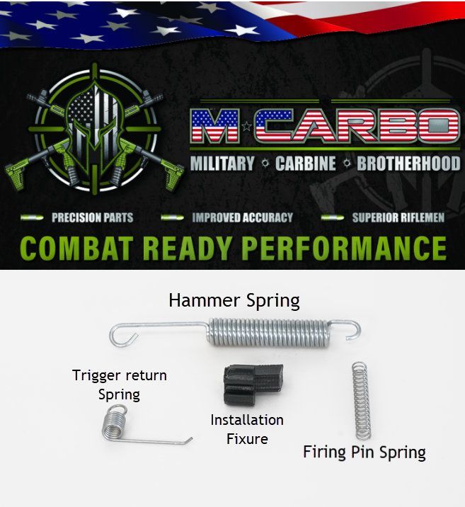 Sada pružin MCarbo Trigger Spring Kit pro Ruger LCP MAX