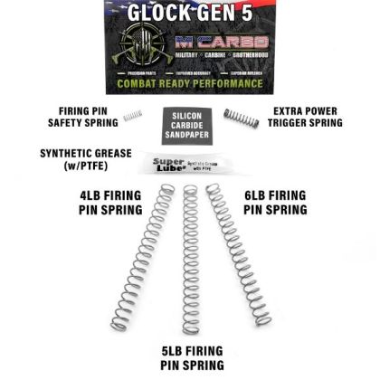 Sada pružin MCarbo Trigger Spring Kit pro Glock Gen5/G43X/G48