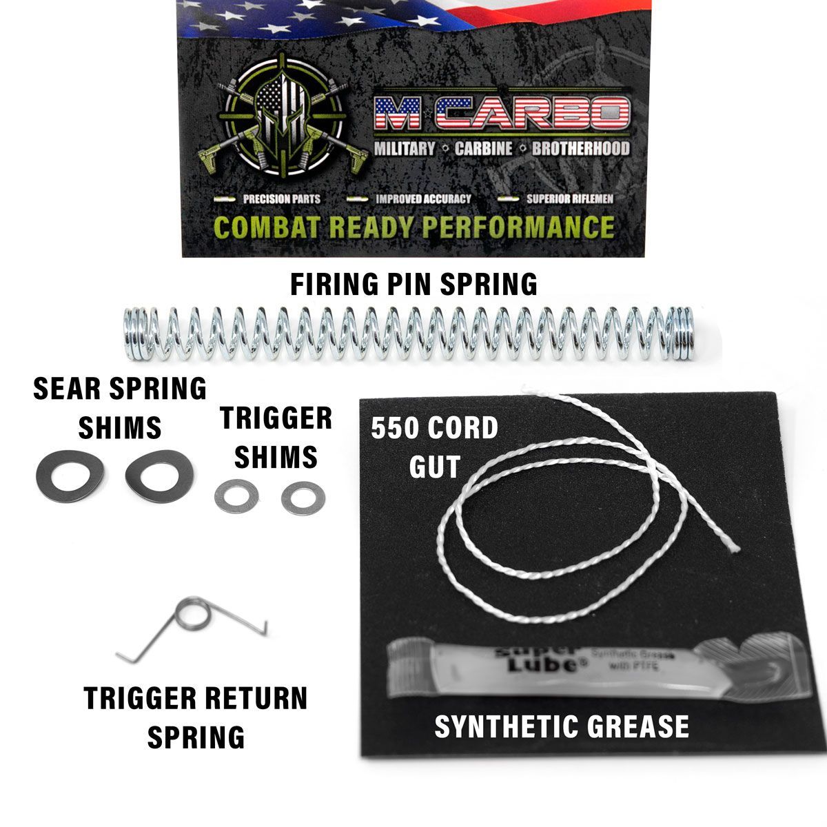 Sada pružin MCarbo Trigger Spring Kit pro Mosin Nagant 91/30