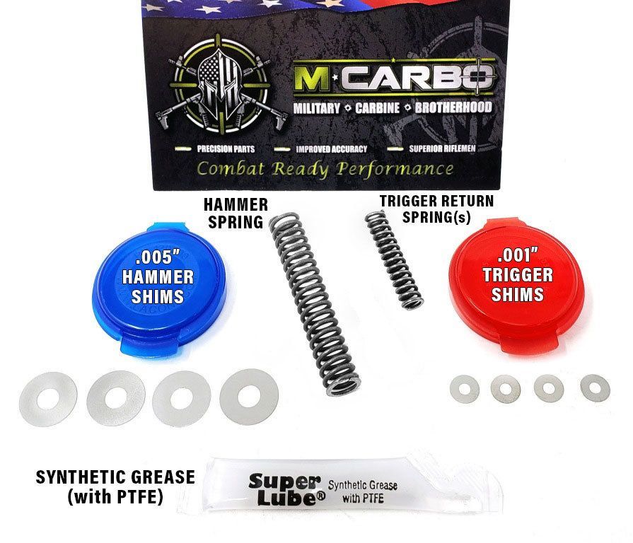 Sada pružin MCarbo Trigger Spring Kit pro Ruger SP101/GP100