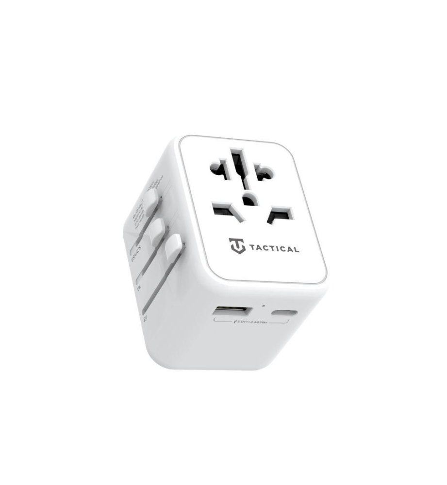 Tactical cestovní nabíjecí adaptér PTP Travel Adapter