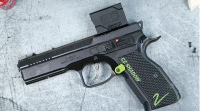Vector Optics montáž kolimátoru Frenzy Plus (SCRD-63) na pistoli CZ Shadow 2 - footprint VOD