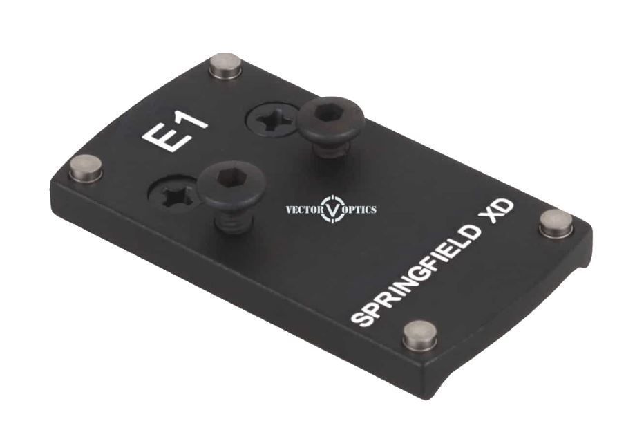 Vector Optics montáž kolimátoru (do hledí) na pistole Springfield XD - footprint Docter